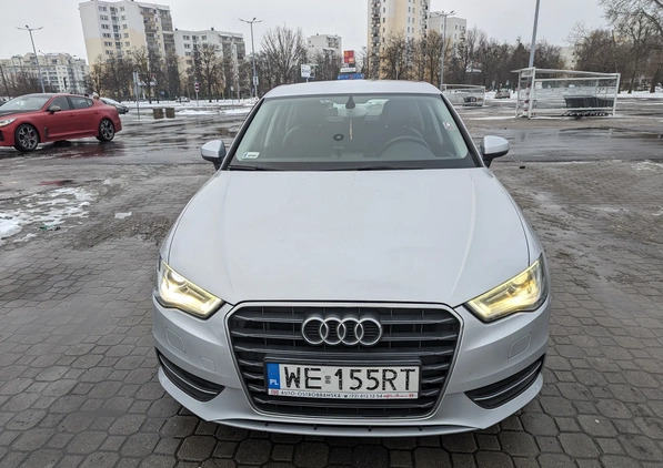 Audi A3 cena 40500 przebieg: 184000, rok produkcji 2013 z Warszawa małe 29